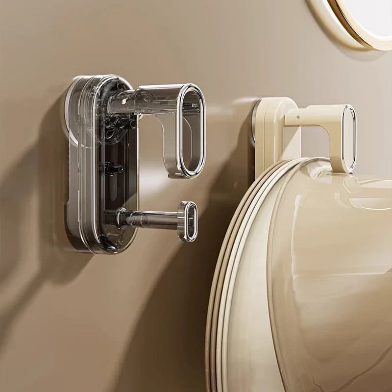 Ganci portaoggetti per bagno Ventose Ganci per lavabo Scaffali portaoggetti multifunzionali non perforati montati a parete per la casa