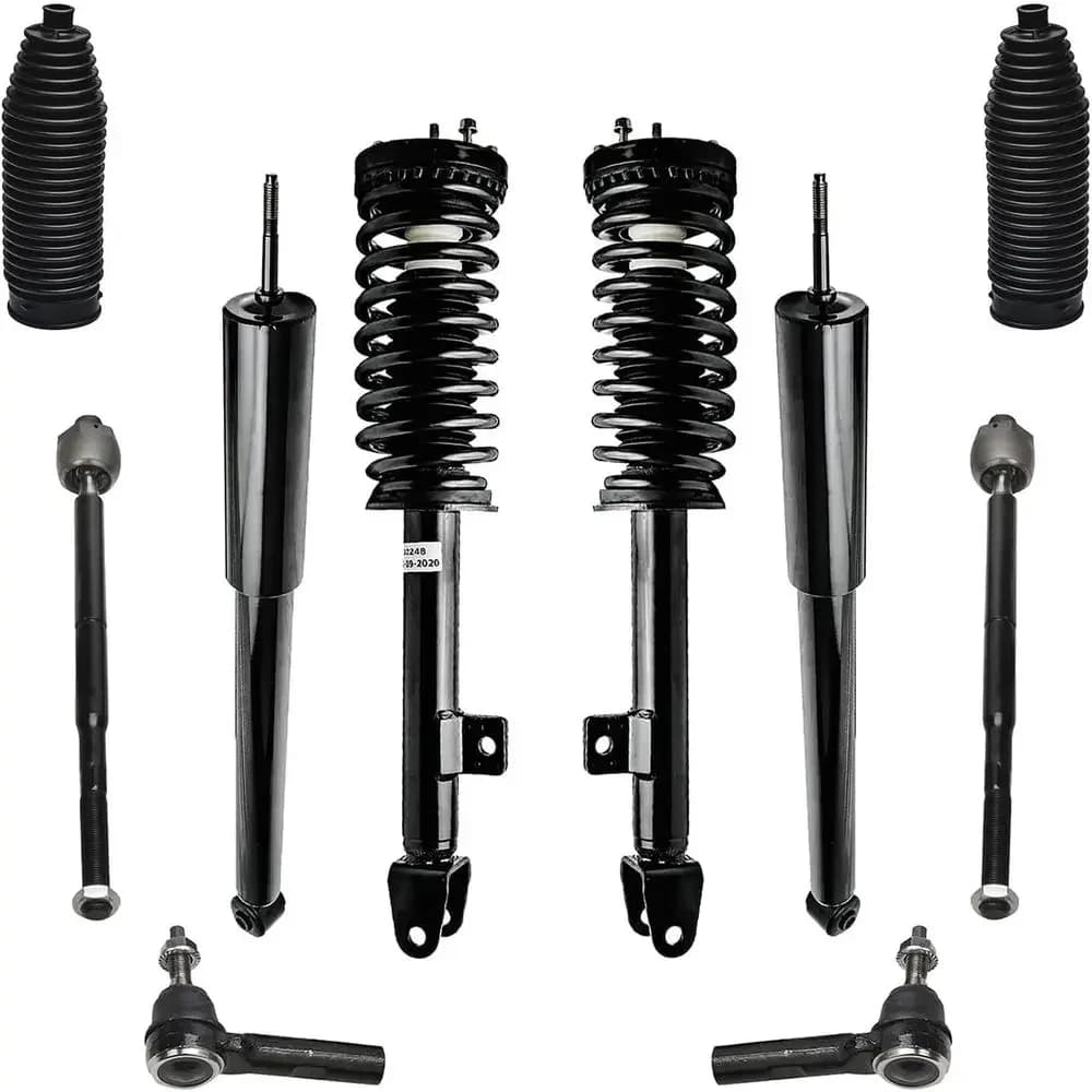 Kit di Tiranti Sterzo Anteriori e Ammortizzatori Posteriori per Chrysler 300 2005-2010, Dodge Magnum 2006-2010 e Magnum 2005-2008, Sospensioni RWD