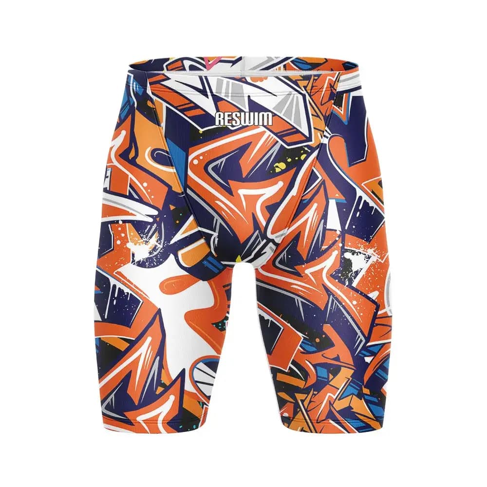 Costume da bagno da uomo, pantaloncini sportivi da spiaggia, jammers, pantaloncini da nuoto, per allenamento atletico, elasticizzati, estivi