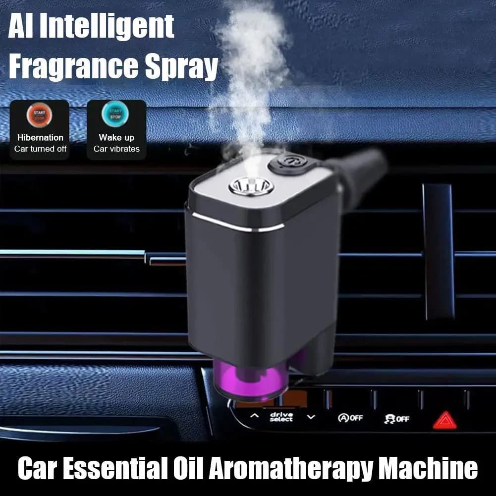Aromatherapy machine with essential oils for car Deodorant for long-lasting fresh environments Diffuser of smart spray fragrances Interior parts for car