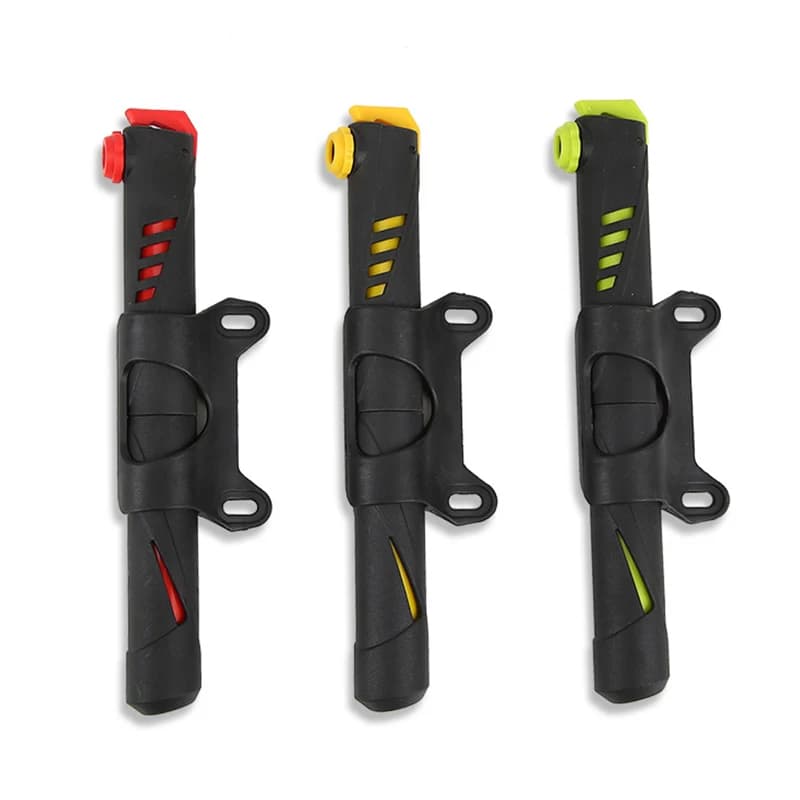 Pompa da bicicletta portatile Mini pompa d'aria da ciclismo a mano palla giocattolo gonfiatore di pneumatici valvola Schrader Presta pompa da bici da strada MTB 120 PSI