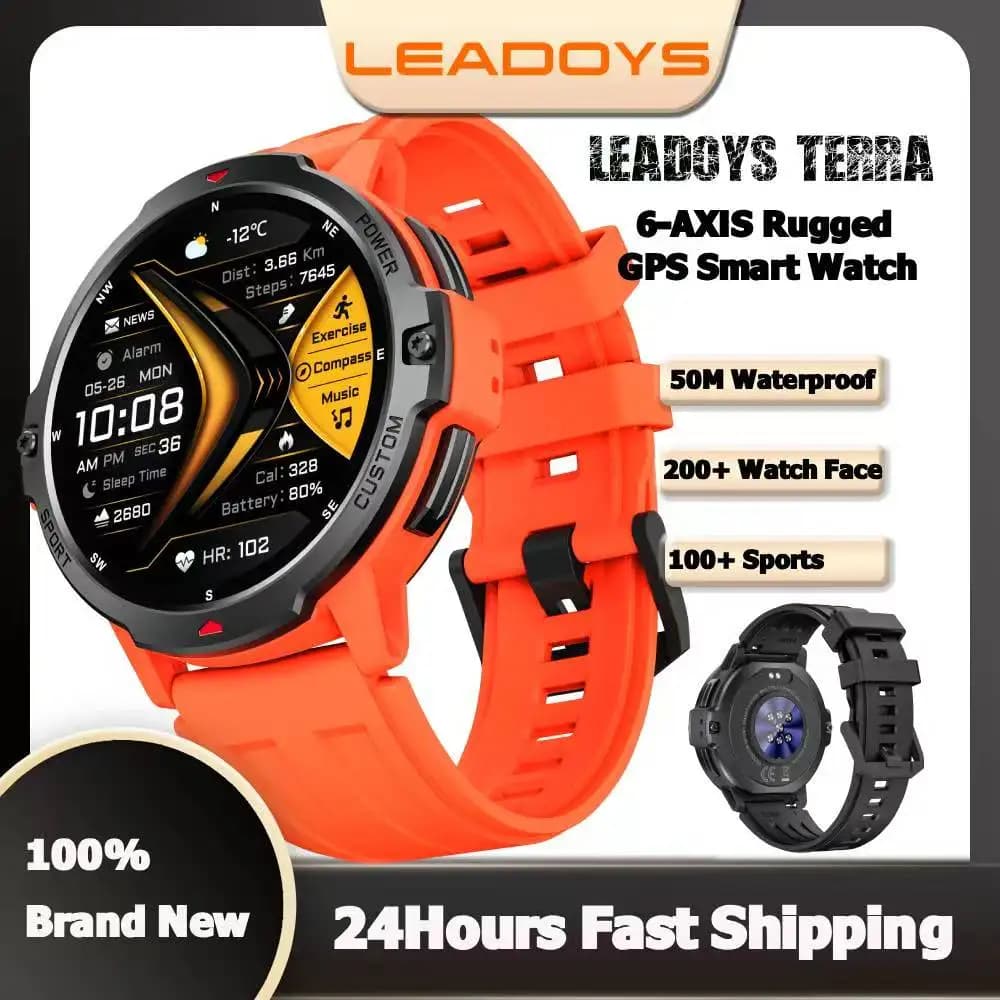 New Sport Smartwatch C31 2026 with 6 Axis Sensor - Accurate Cardiaca Frequency Monitoring, Oxygen in Blood and Step