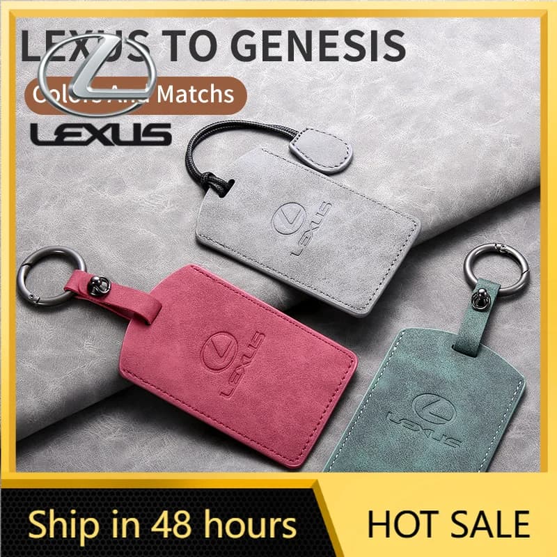 Car Sticker Car Card Smart Remote Control Key Case Cover Protector Holder Shell For Lexus F Sport ES LM GS IS NX RX LX LS RX300