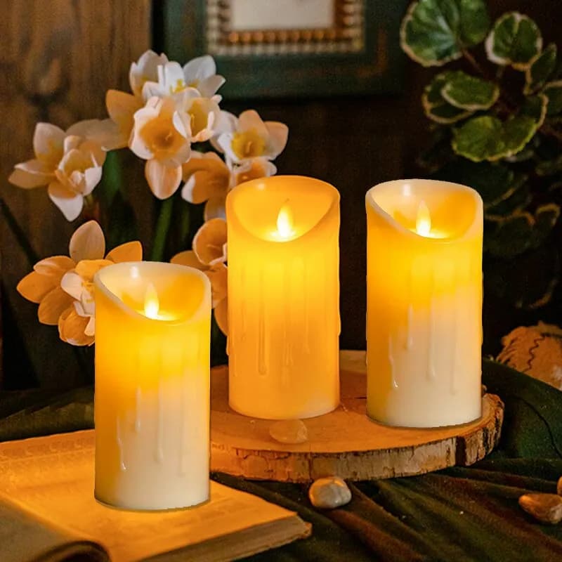 1 Pc luci di candela elettroniche simulazione di candele di plastica decorazioni di compleanno per feste di matrimonio decorazioni per la famiglia