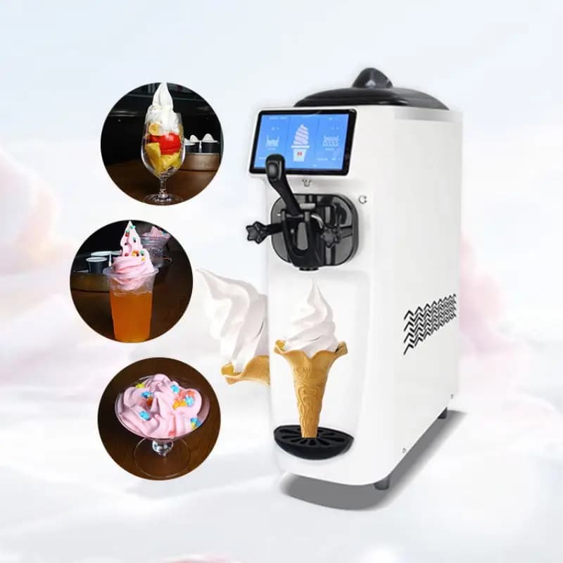 Macchina per il gelato del caffetteria Goshen Produttore professionale di gelattini Macchina per fare il gelato soft commerciale