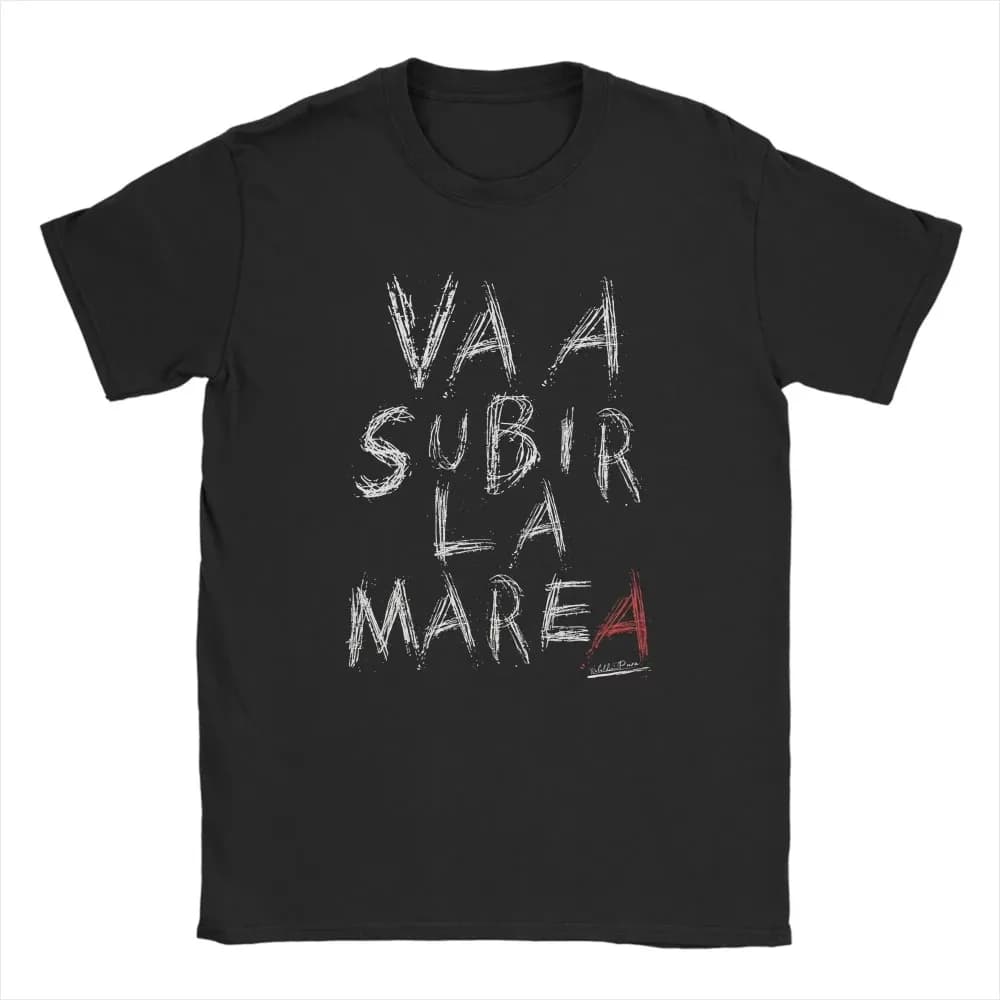 T-shirt Robe Extremoduro Spanish Song, maglietta originale, maglietta girocollo in cotone da uomo, t-shirt a maniche corte stile street per donna e uomo