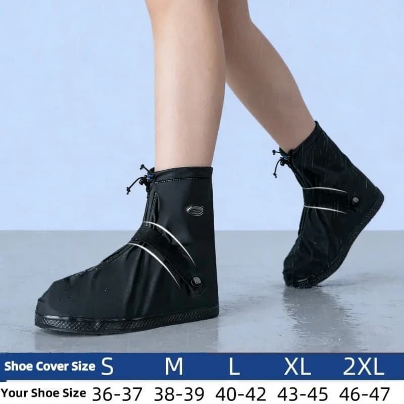 Copriscarpe Impermeabili Estivi Riutilizzabili Antiscivolo, Protezione per Scarpe e Stivali, Ideali per Ciclismo, Escursionismo, Pesca, Pioggia e Neve