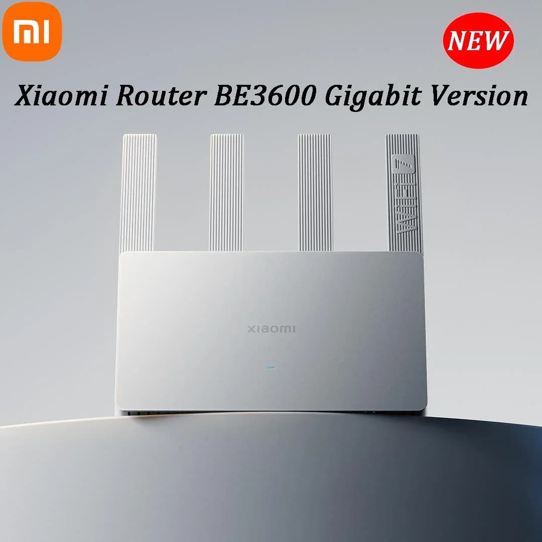 Xiaomi BE3600 Versione Gigabit Router WiFi7 Mesh MLO Dual-Band End Porta Ethernet Ripetitore Rete VPN Accelerazione di gioco CN