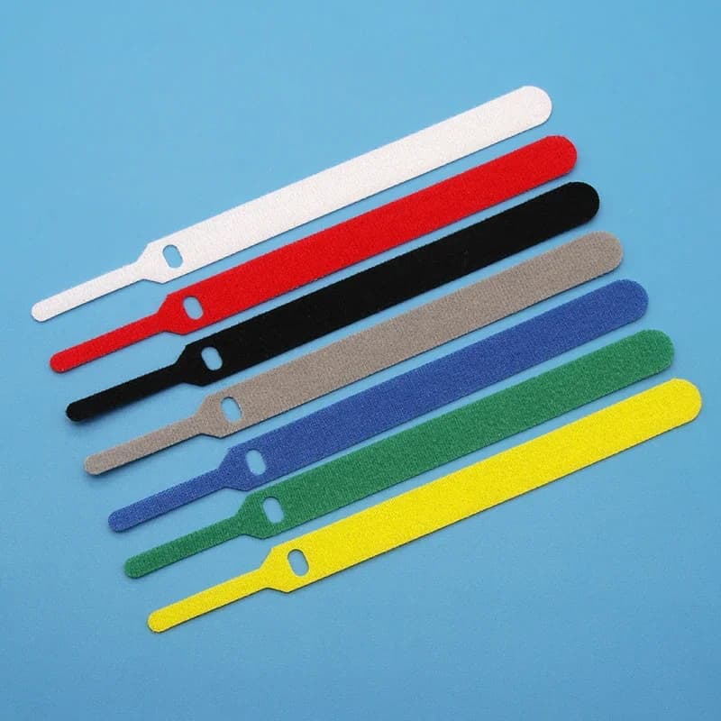 20 ~ 200 pezzi fascette per cavi rilasciabili 150 200 300mm fissaggio in plastica fascette per cavi riutilizzabili fascette per fascette in Nylon avvolgenti con cerniera