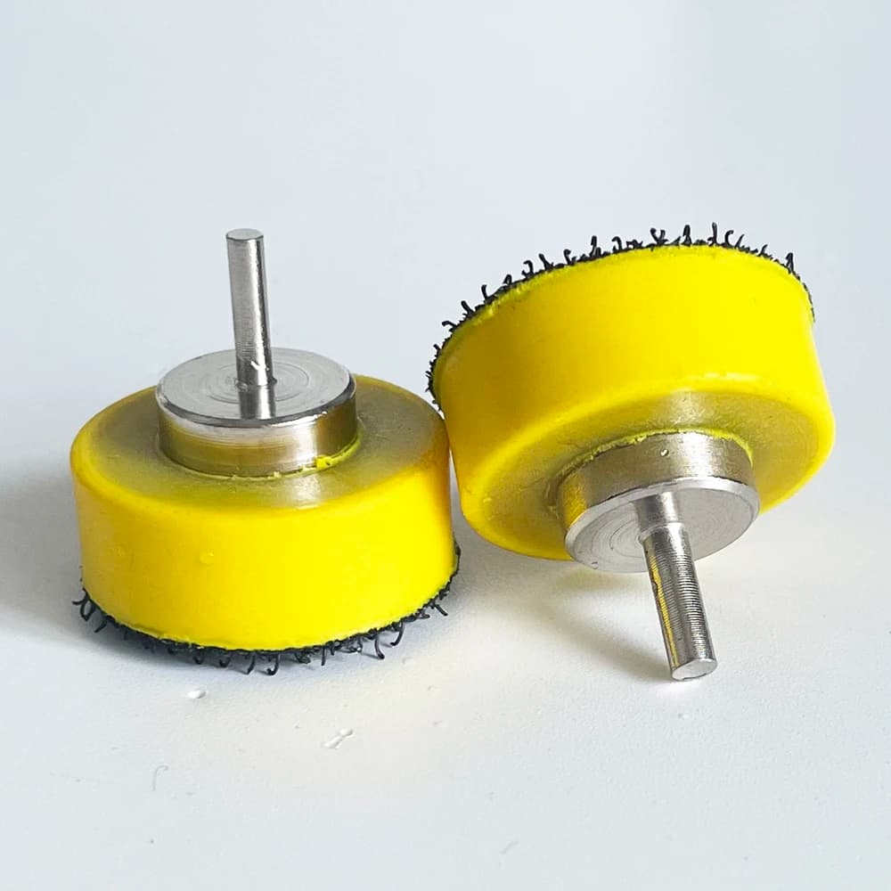 1 pollice 25mm Mini auto schiuma trapano diamante tampone per lucidatura dettaglio spugna lana ceretta tamponi per lucidatura con supporto per utensile rotante Dremel