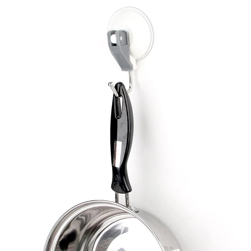 Multipurpose Vacuum Suction Cup Hooks Heavy Duty Industrial ABS Bathroom Kitchen Living Room Wall Mounted Suction Cup Hanger