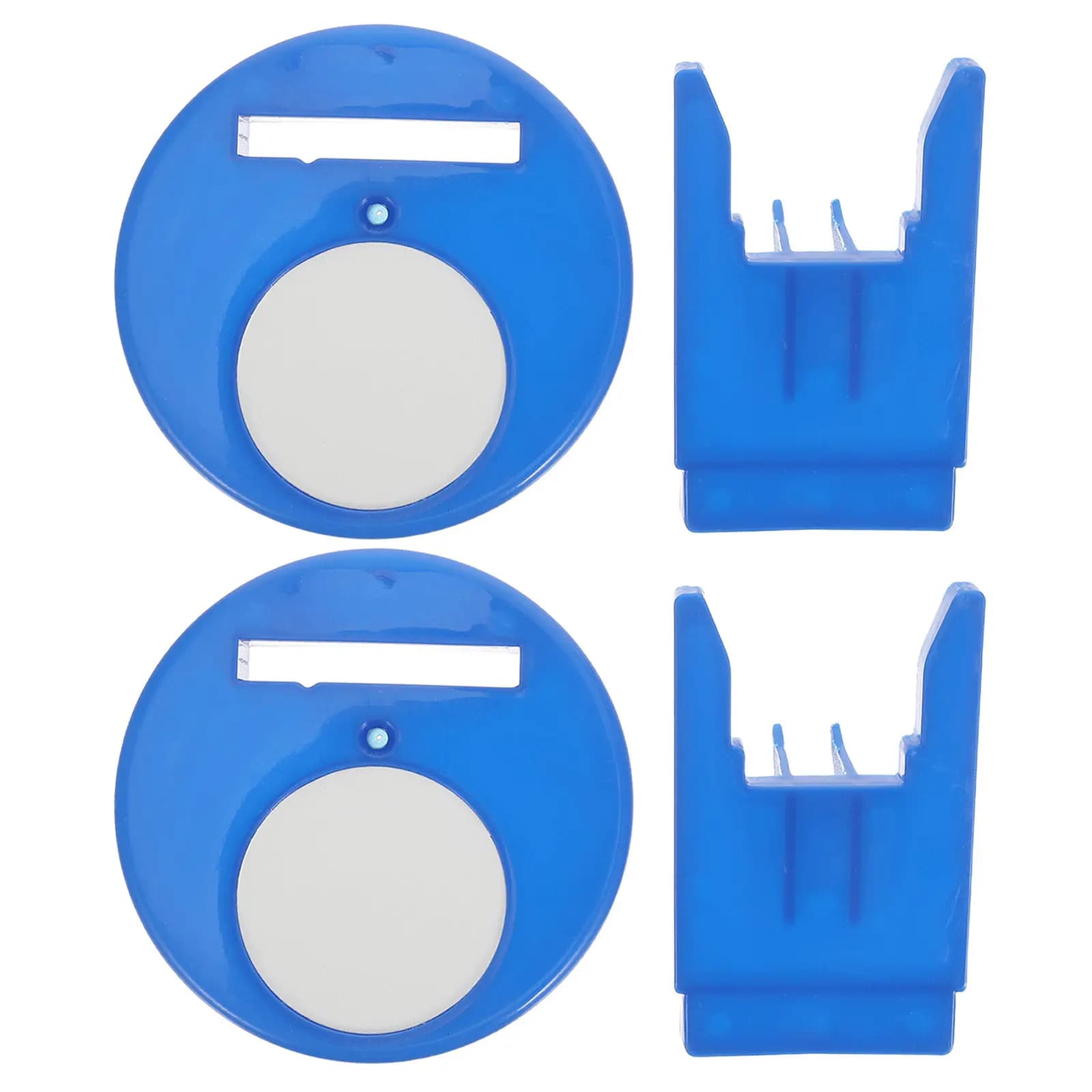 2 Pezzi Supporto per Pistola Colla a Caldo, Base Antiscivolo Stabile, Mini Supporto Resistente al Calore per Accessori Pistola Colla per Artigianato Fai-da-te e Officina