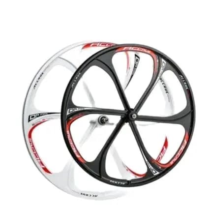 [TB15]Mountain bike 26 pollici set di ruote bicicletta Oukao tre coltelli una ruota cuscinetto ruota a tre raggi magnesio alluminio allo