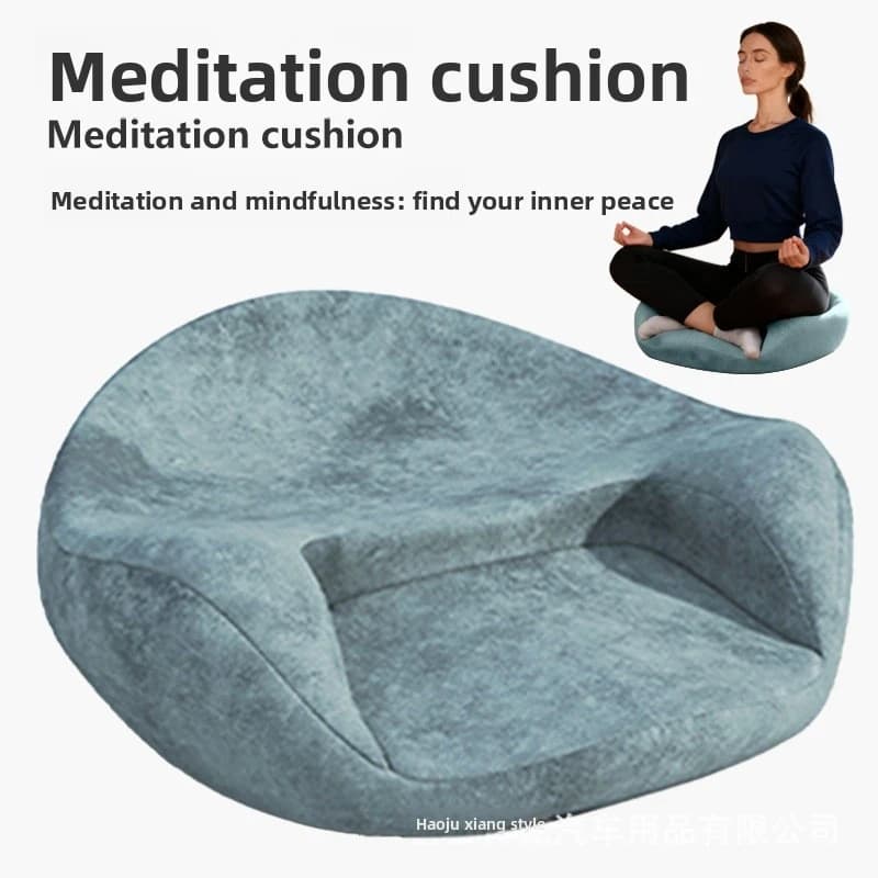 Meditation cushion, yoga cushion, Zen meditation cushion, foam cushion that doesn'collapse even after prolonged use, la