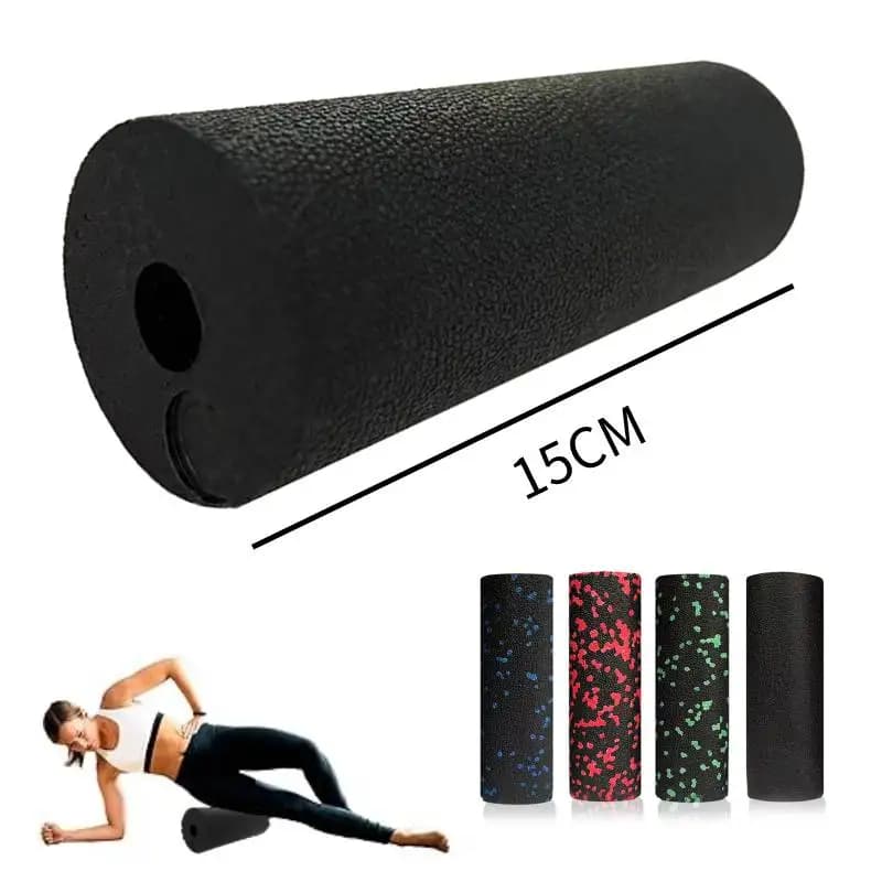 Yoga column foam roller for deep tissue massager 15 cm/6 inch massage roller for body muscle therapy exercises Gym Exercise at home