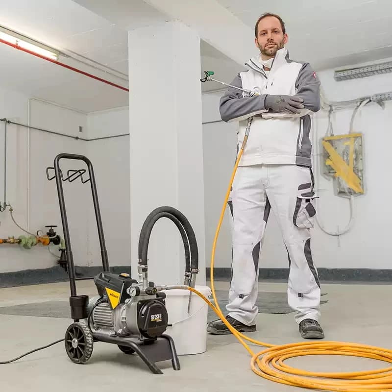 German Wagner SF23pro high-efficiency airless spraying machine, oil-based water-based latex paint multifunctional spraying machi