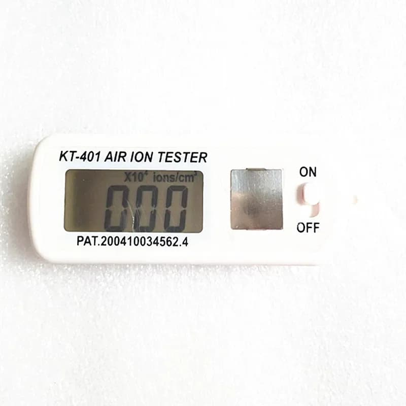 KT-401 AIR Aeroanion Tester Rilevatore di ioni Misuratore di ioni Ioni di ossigeno negativi Rilevatore di concentrazione di anioni Purificatore d'aria automatico