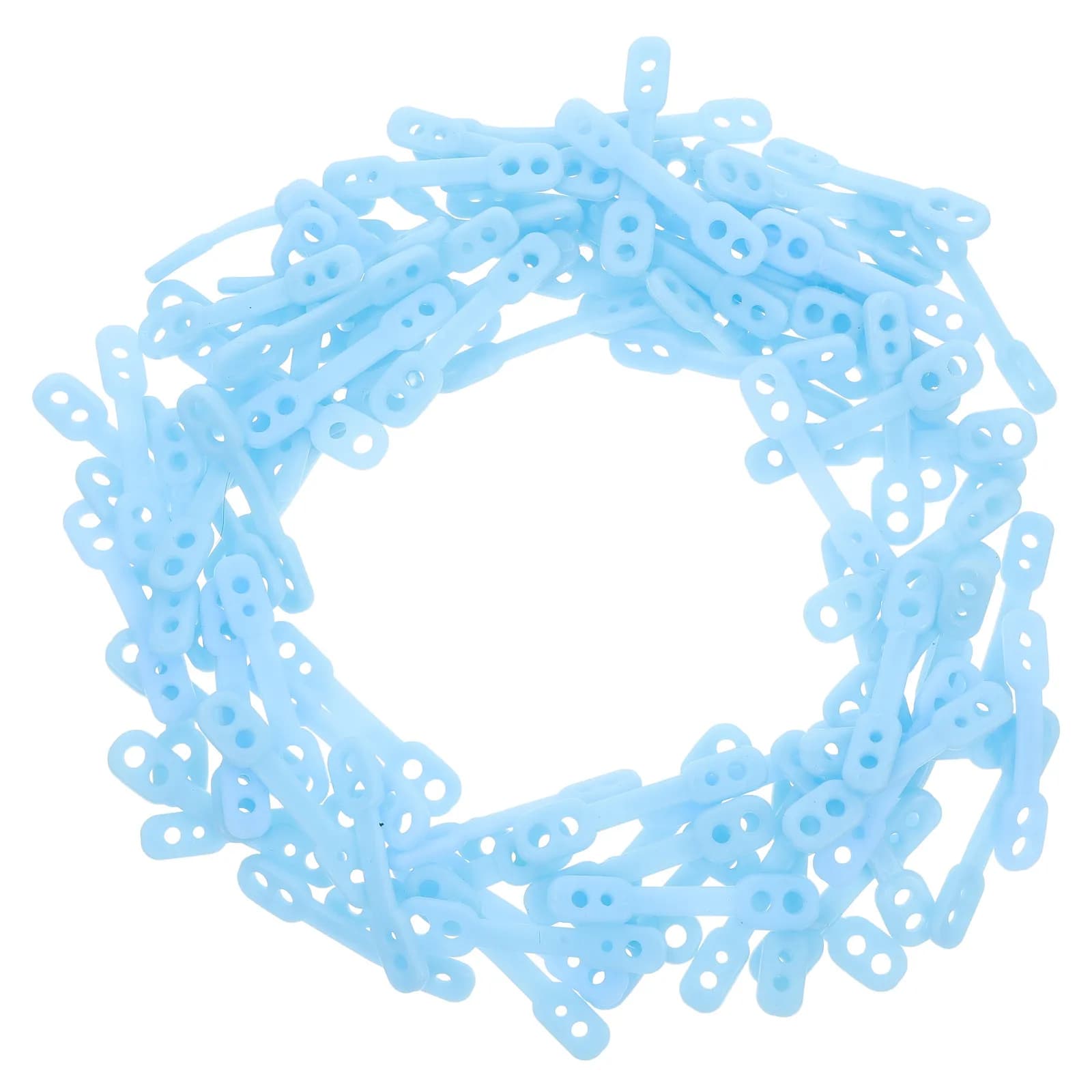 100 Pezzi Clip Appendiabiti Antivento con Ganci in Silicone Antiscivolo, Fibbie per Stendibiancheria, Chiusure Antiscivolo per Uso Interno ed Esterno