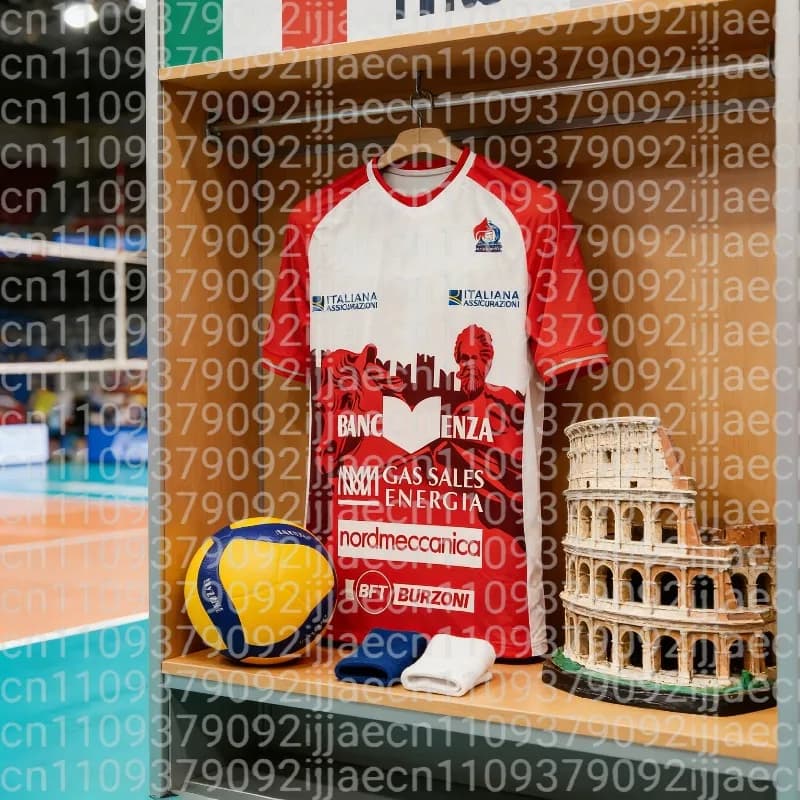 Set Maglia da Pallavolo Bluenergy Piacenza per Uomo, Famiglia e Ragazzi - Completo Estivo per Allenamento