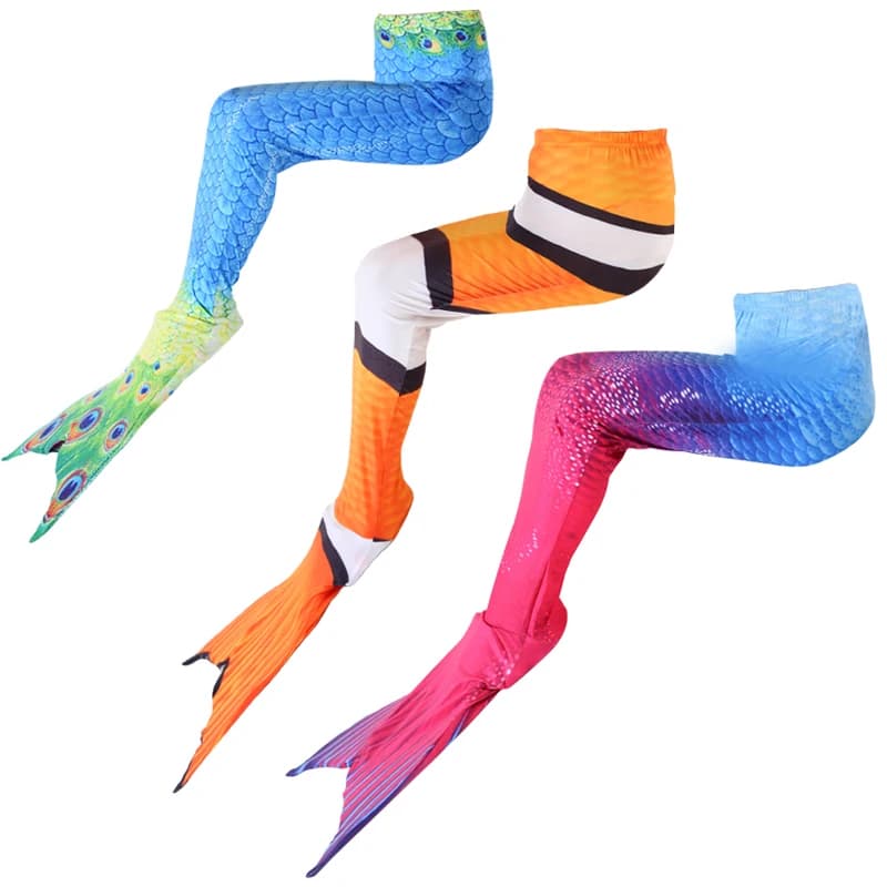 mermaid swimming skirt, mermaid fish tail role-playing costume, birthday gift, creative swimsuit, and short shorts a