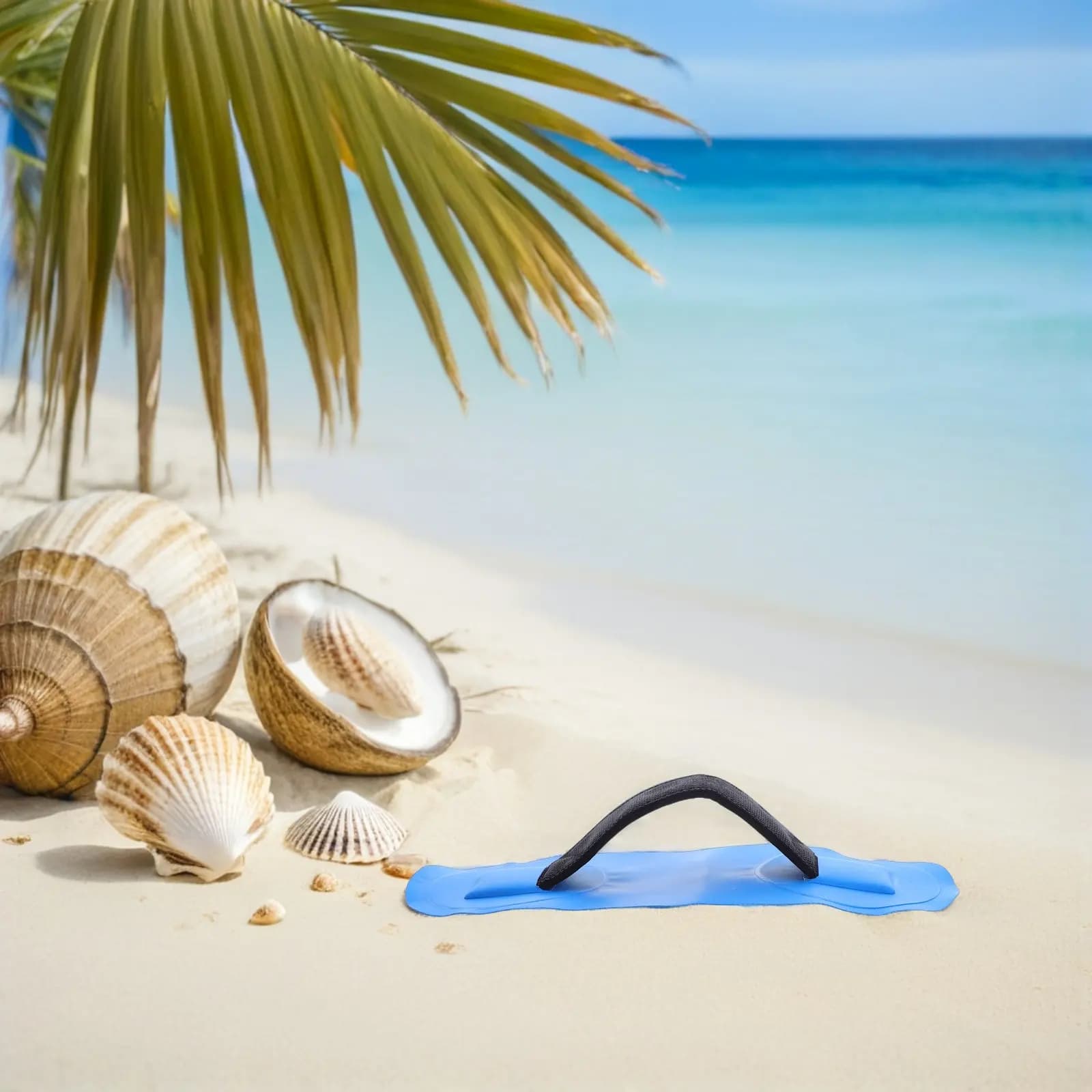 2 Pezzi Maniglia di Ricambio in Plastica Resistente per Kayak con Impugnatura Ergonomica e Cinghia Blu per Paddleboard Gonfiabili, Canoe, Barche e SUP