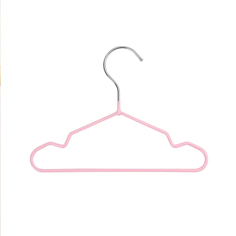 Appendiabiti rivestito in gomma antiscivolo da 25 cm per metallo rivestito in PVC durevole PET 10 pezzi Appendiabiti Organizzazione dormitorio domestico