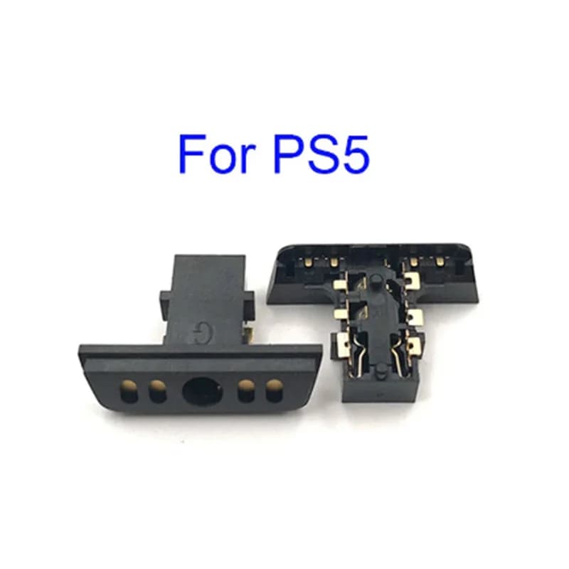 Porta jack per auricolare per cuffie per connettore presa controller PS5 per cuffie per gamepad PS5 per accessorio di gioco joystick PS5