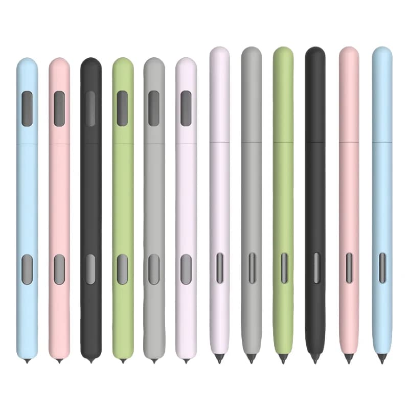 Custodia per penna per Samsung Galaxy Tab S11 Ultra S10 S9 S8 S7 S6 Lite Tablet Stilo Custodia protettiva in morbido silicone antiurto antiscivolo