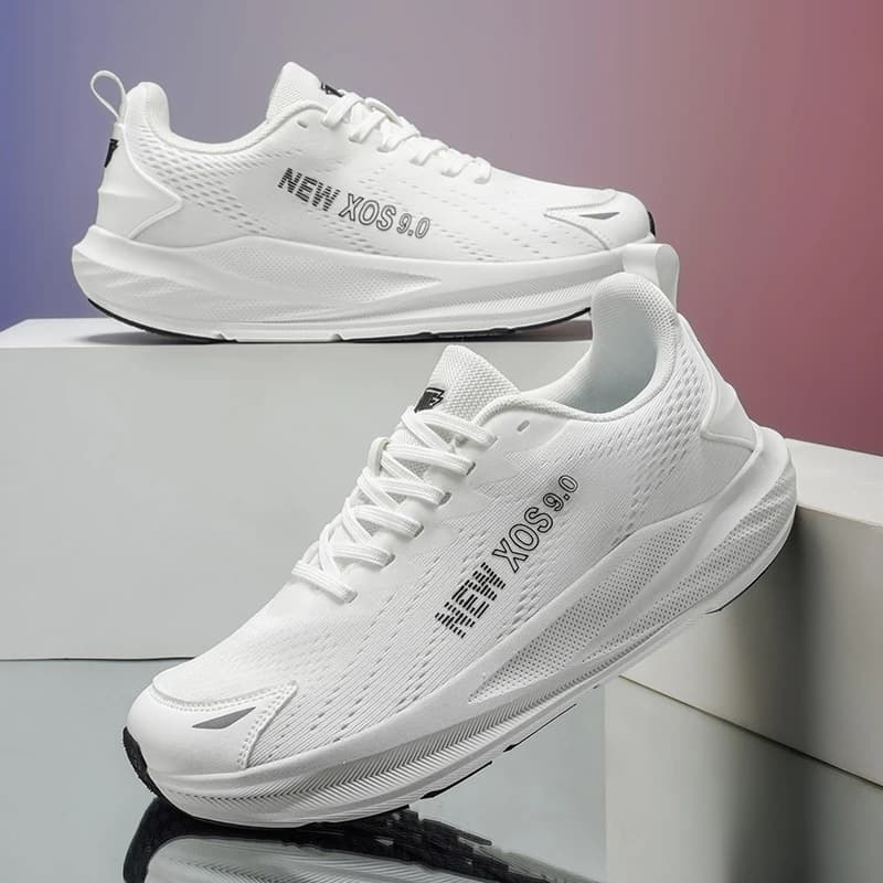 Men's Breathable Sports Shoes, Men's Breathable Mesh Shoes, Anti-slip Walking Shoes for Open Train