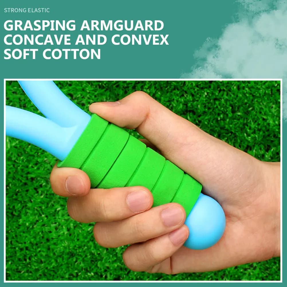 Set di Racchette da Badminton per Bambini con Impugnatura Allargata per Facile Presa, Attrezzatura Sportiva per Esercizio all'Aperto, Allenamento di Reazione, Racchetta da Tennis