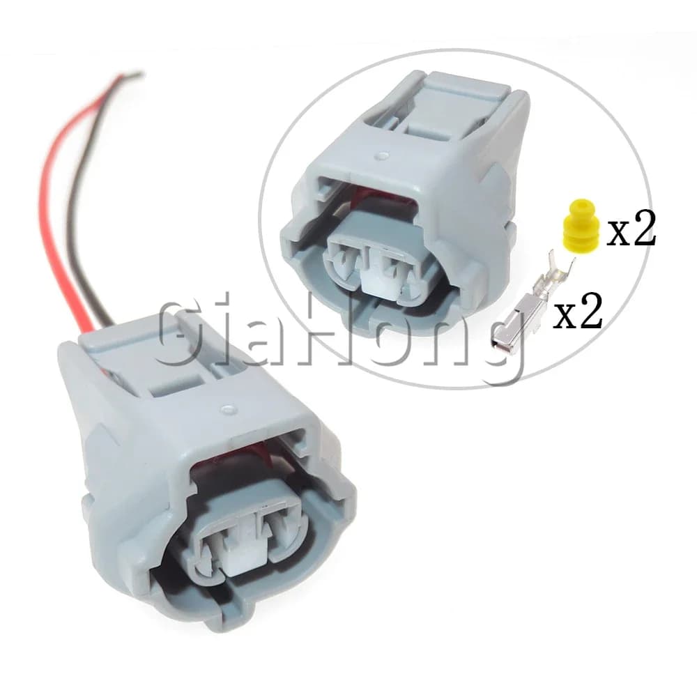 1 Set 2 Modi Parti 7283-8220-30 AC Montaggio Auto Pioggia Tergicristallo Spina Presa Impermeabile Automobile Sigillato Connettore Per Nissan Teana