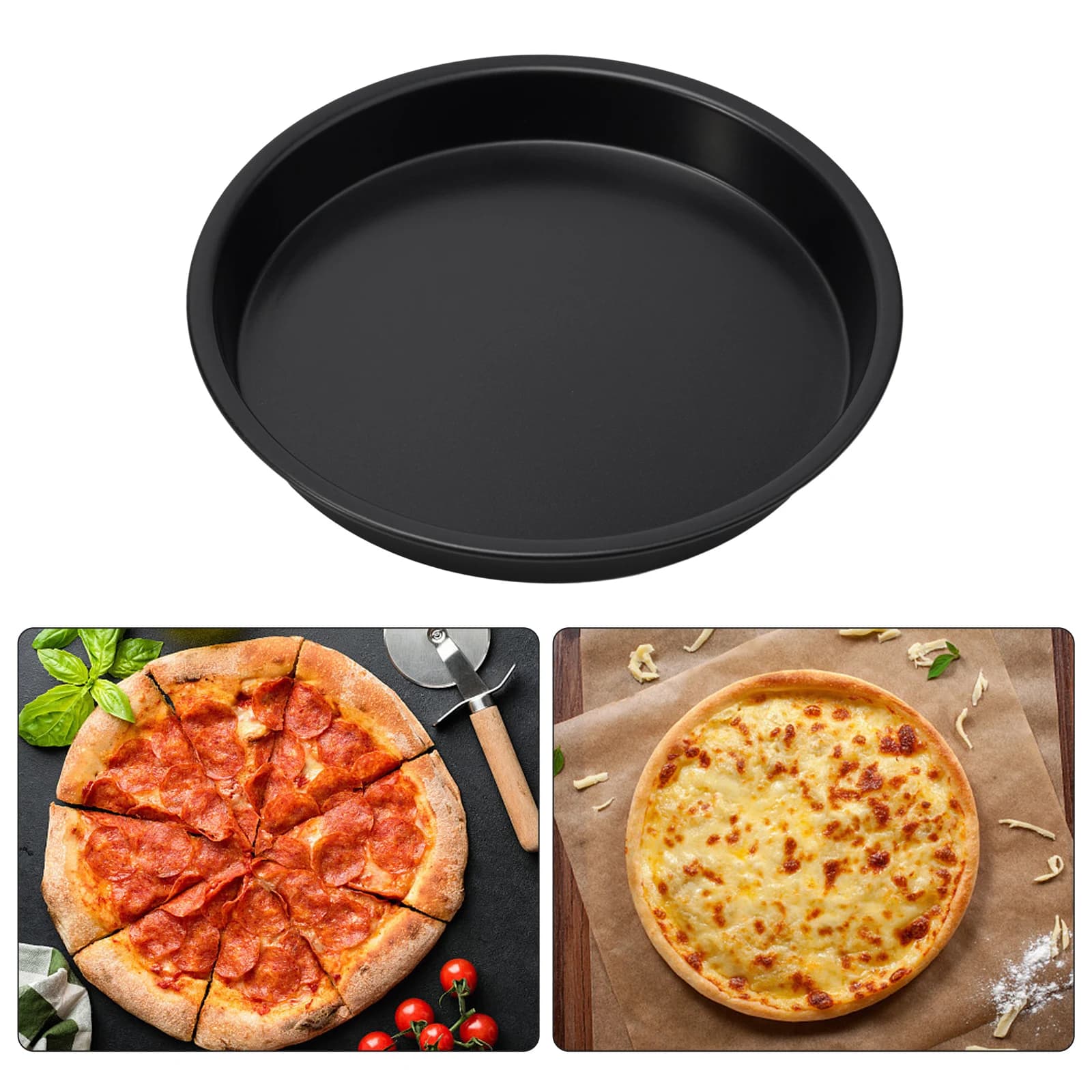 Plate for Microonde 6-10 Inches/Cutting Plate for Microonde, Heater Plate Pizza, Chicken Nuggets, Fried Chips