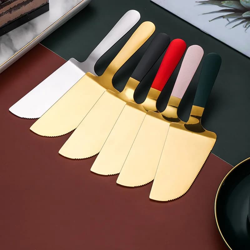 2026 Stainless Steel Cake Spatula, Pizza and Cheese Knife, Cake Divider, Knives, Bread Palette, Oven Tools