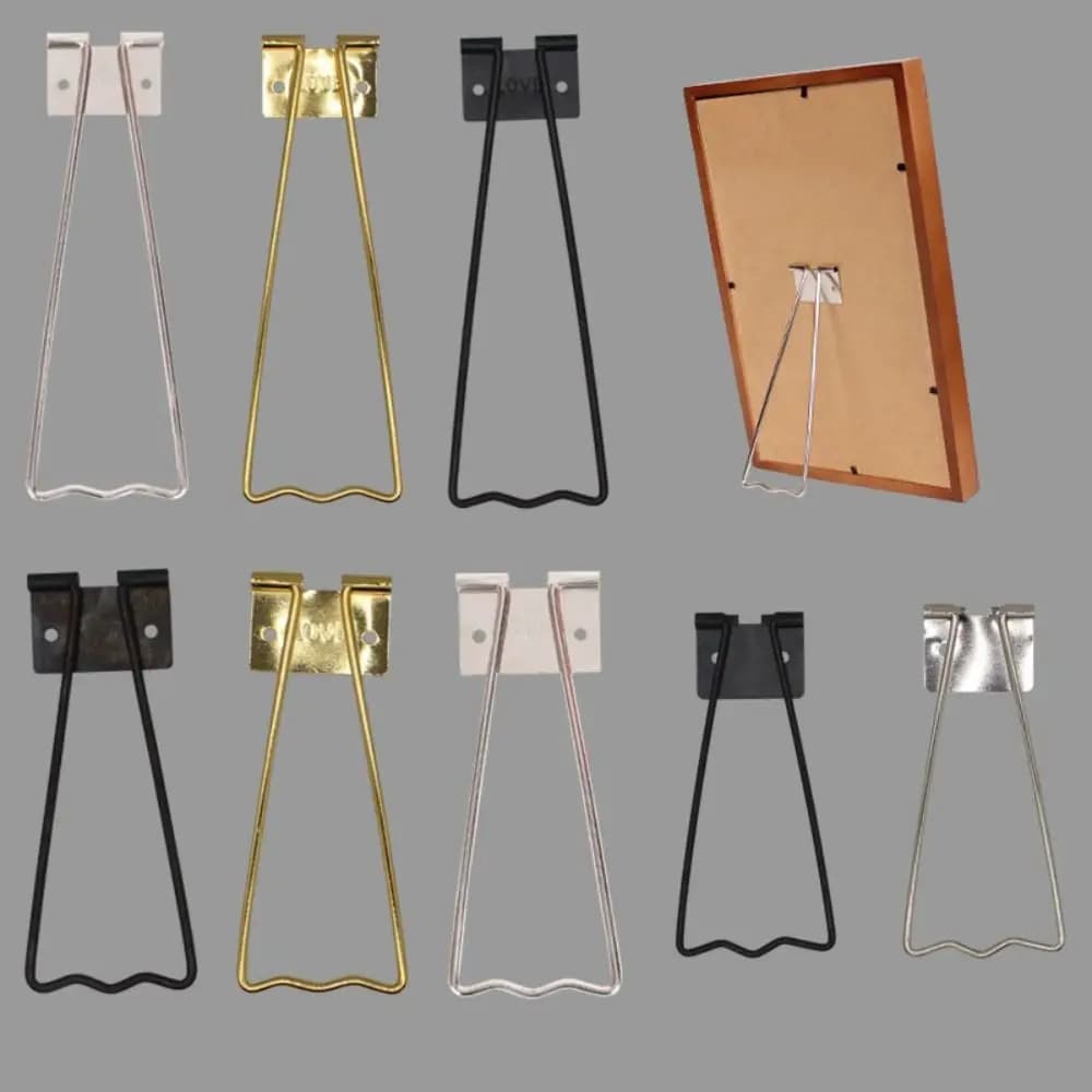 Espositori per arte in ferro Rack di stoccaggio Cavalletto in metallo Supporto per cornice per foto Portafoto per pittura a olio Portaoggetti per libri
