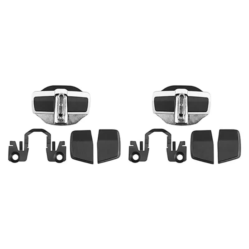 Set Unico di 2 Stabilizzatori per Porte TRD, Protezioni per Serrature, Coperture per Fermi Porta per Tutte le Serie Nissan E12/E13/C27/C28/KICKS/X-TRAIL