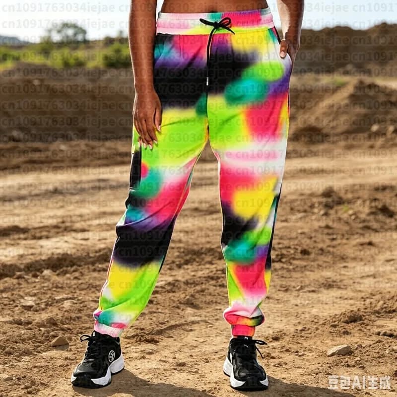 Pantaloni Casual Moda Primavera/Estate 2026, Tendenza Libre Dance, Abbigliamento Sportivo Casual da Uomo, Stile Unisex Traspirante