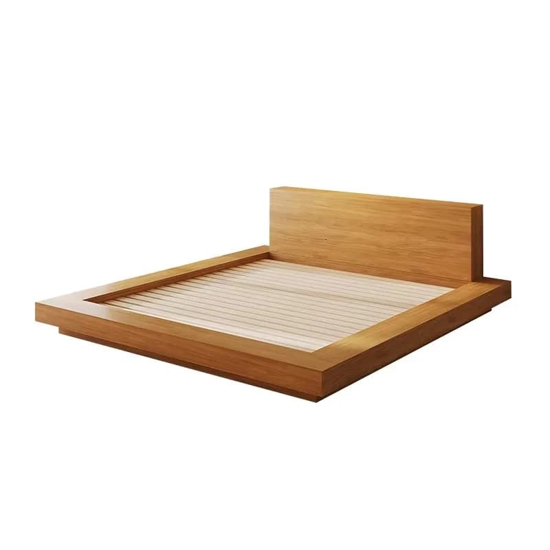 Letto king size moderno con piattaforma Tatami giapponese, letto matrimoniale umano, mobili per camera da letto, letto king size in legno