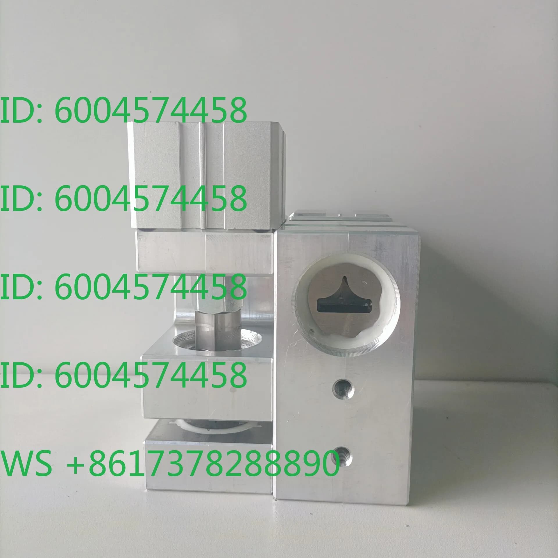 Plastic bag pneumatic punching machine rounded corner R corner punching die bag making machine accessories mold ga