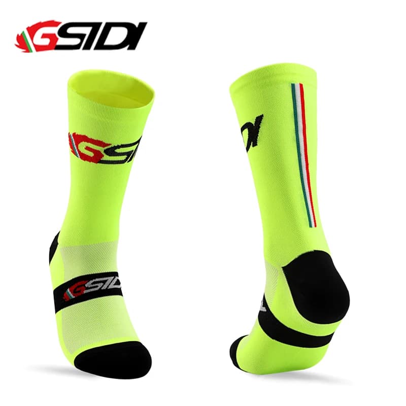 Gsidi 2022 nuovi uomini calzini da ciclismo professionale da strada Mtb bici da donna compressione da corsa sport unisex all'aria aperta