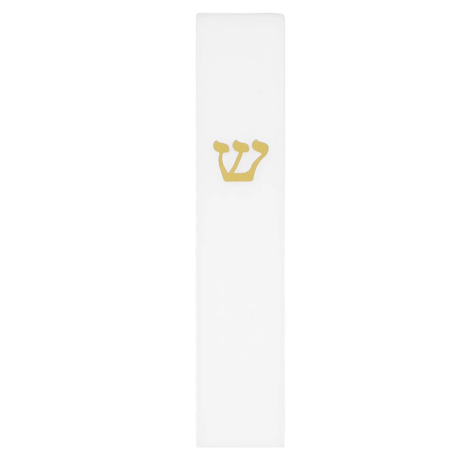 Resin Black Doorpost Craft Elegant Mezuzah Decoration Waterproof Weatherproof Jewish Door Blessing Case Home Outdoor Indoor