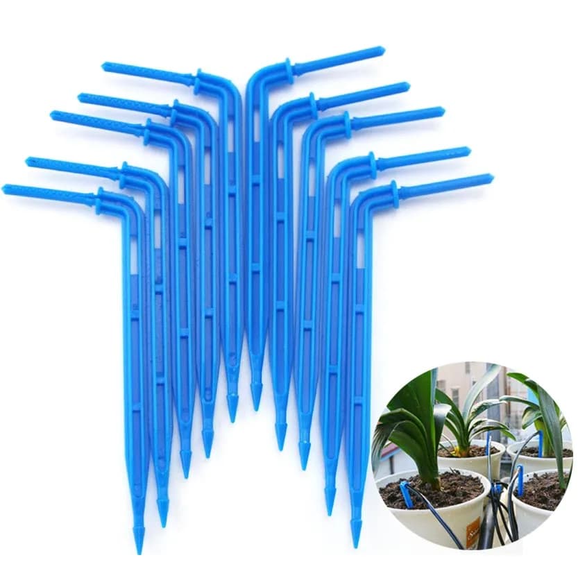 20/50 pz 3/5 mm tubo da giardino contagocce acqua sistema freccia a goccia serra freccia a goccia giardinaggio sistema di irrigazione micro flusso gocciolatore