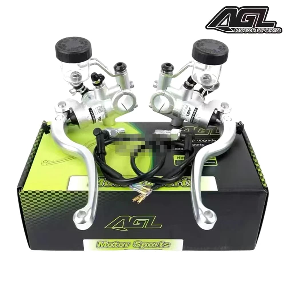 17.5RCS Moto CNC Frizione Idraulica Cilindro Maestro del Freno Leva 22mm Per Honda Yamaha Suzuki Moto Scooter Da Corsa Dirt Bike