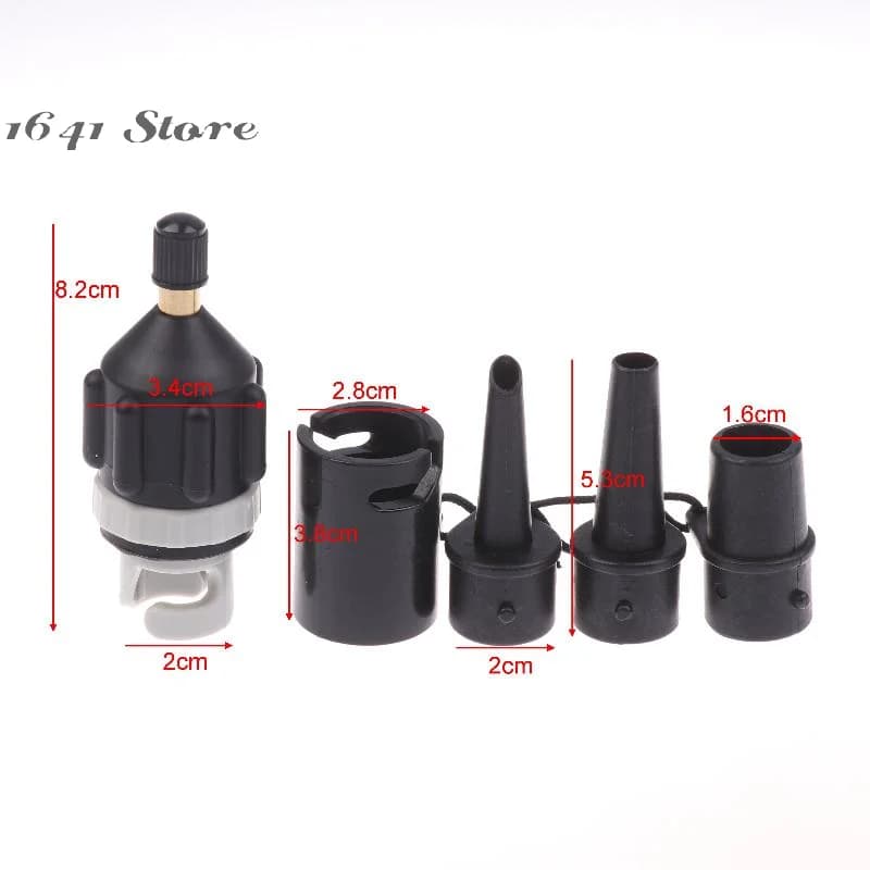 (NOVITÀ) Set Adattatore Valvola Aria per SUP, Pompa Gonfiabile, Adattatore per Paddle Board, Kayak, Connettore Valvola Aria per Pneumatici, Kit Combo