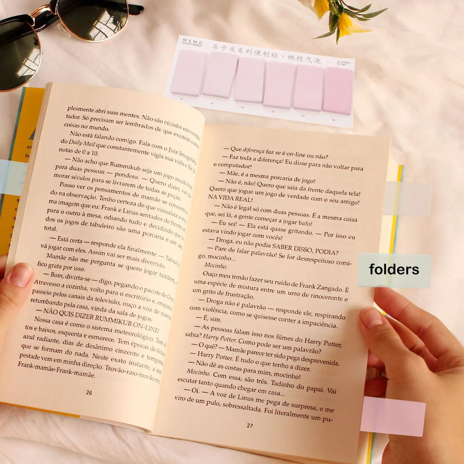 960 Pezzi di Segnalibri Adesivi Colorati per Libri, Riviste, Cartelle, Diari, Cataloghi, Archivi e Documenti