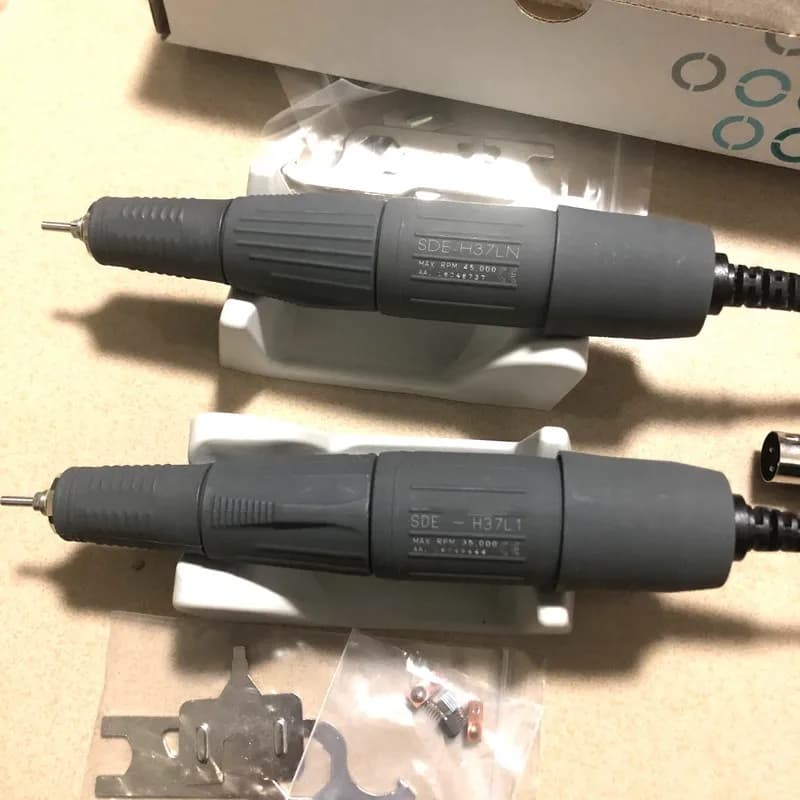 Trapano per unghie STRONG 210 45000RPM 35K e 45K RPM Manipolo per laboratorio dentale Micromotore Lucidatura 2,35mm SDE-H37LN H37L1
