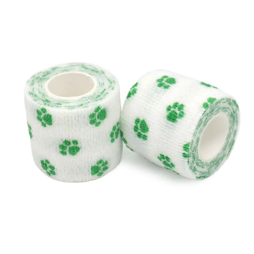 Elastoplast Animal Pattern Bandage Non-woven Colorful Finger Bandage Self-adhesive 5cm Breathable Breathable Elastic Bandages