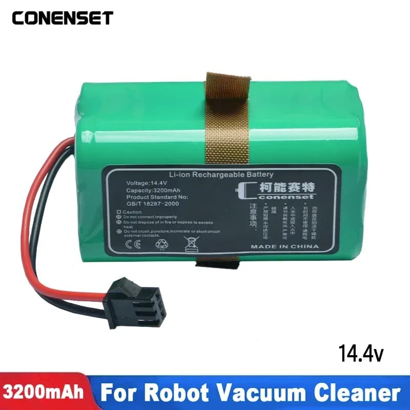 Batteria di ricambio 14.4V 3200mAh per Ecovacs Deebot U2 U2Pro U2Power U3 DS35 DS43 DO33/36/37 M3 Robot aspirapolvere
