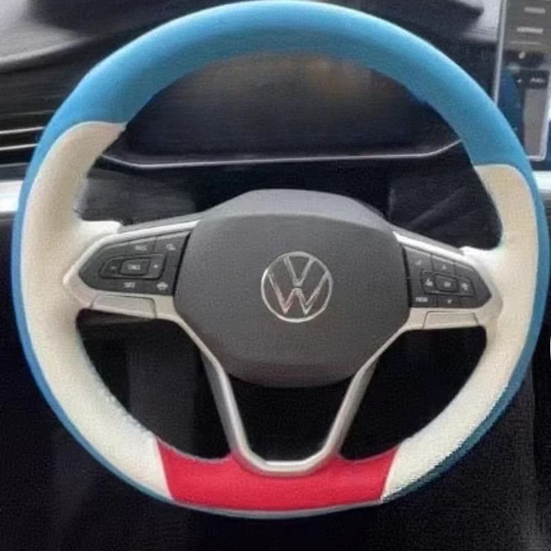 Hand sewn leather cover suitable for Volkswagen VW Golf 7 6 MK7 MK6 MK5 NK4 NK3 MK2 Polo