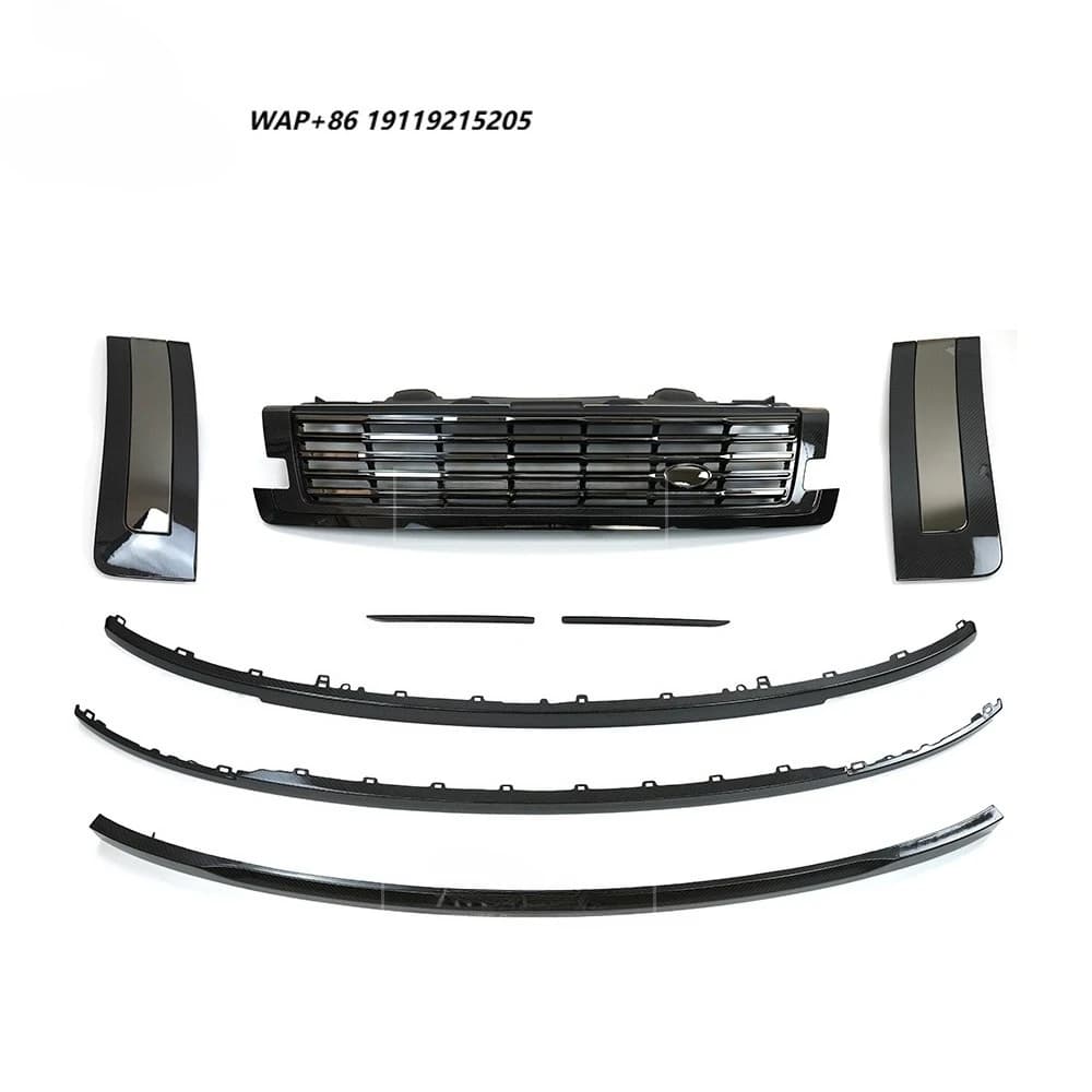 Car Accessories Front Grille Rear Diffuser Side Skirts Trunk Spoiler Body Kit for Range Rover 2023