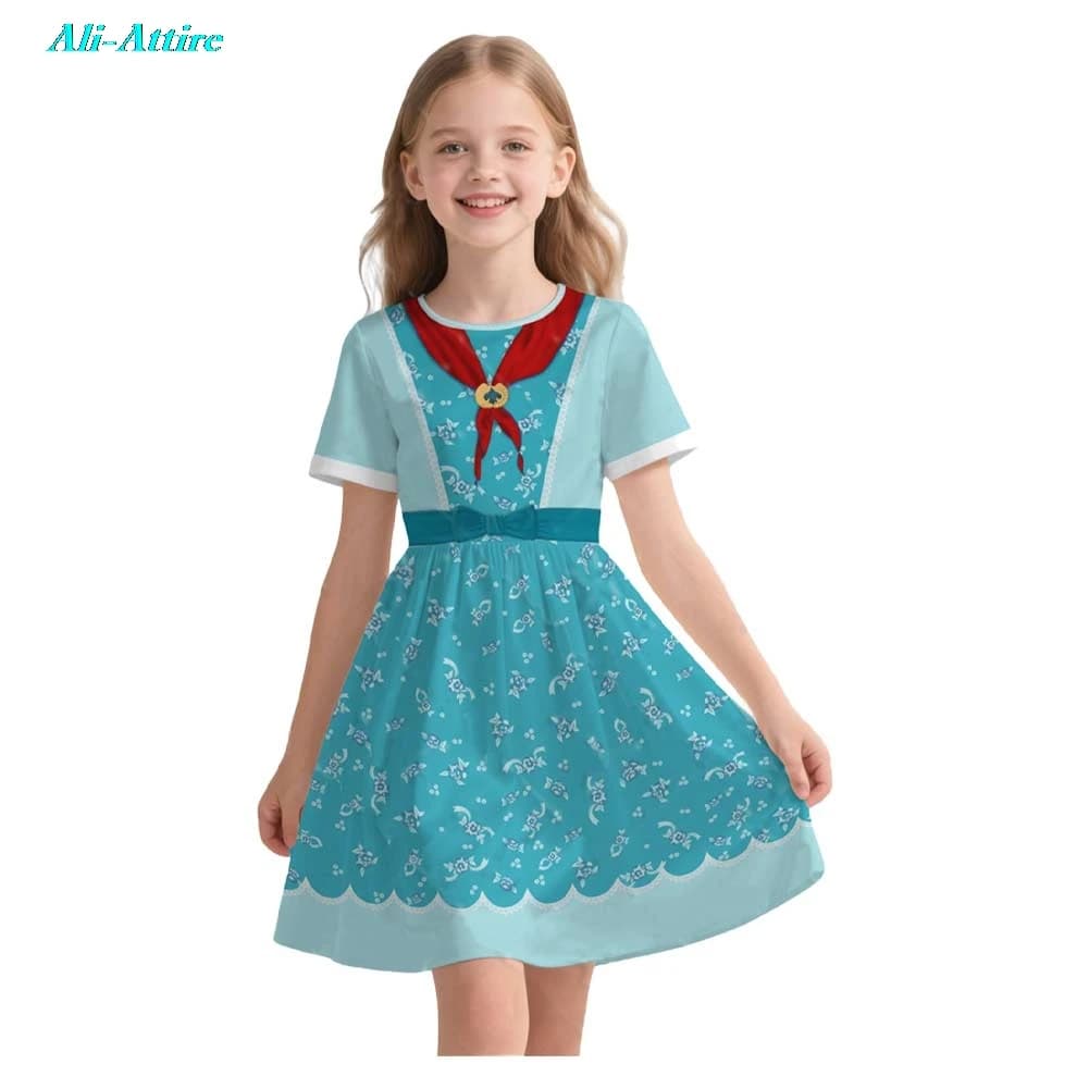 Costume di Halloween per Bambina TV ST 5 Cosplay Holly Wheeler, Abiti Carini, Vestiti per Carnevale, Completi per Feste, Travestimenti, Giochi di Ruolo
